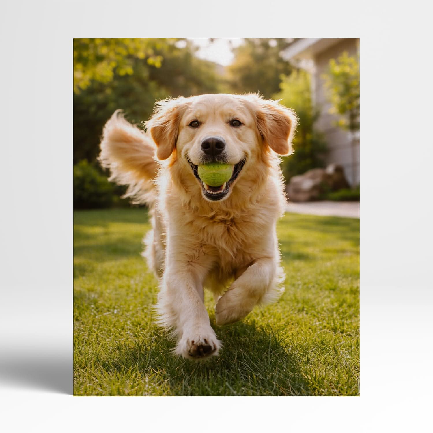 Toile Photo Personnalisée Animaux – Portrait de Votre Compagnon – Cadeau Original