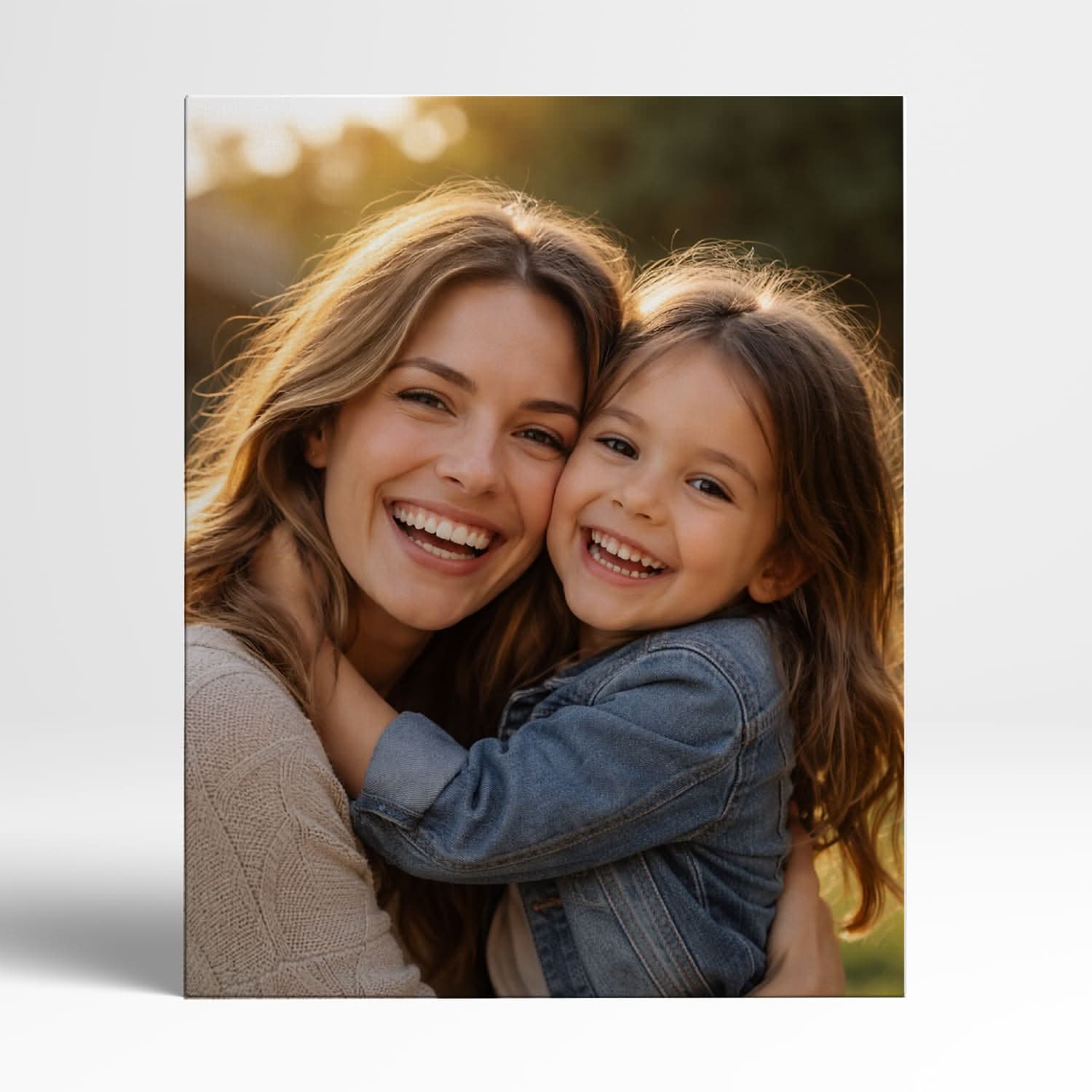 Toile Photo Personnalisée pour Maman – Cadeau Fête des Mères Original