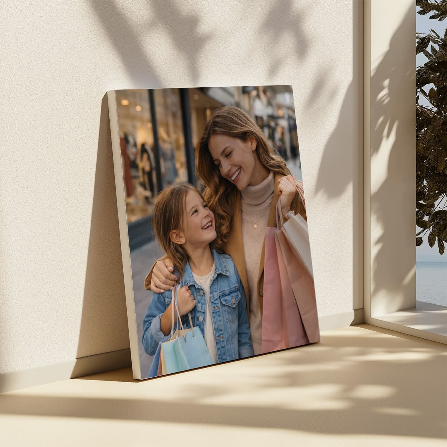 Toile Photo Personnalisée Marraine – Cadeau Marraine Original