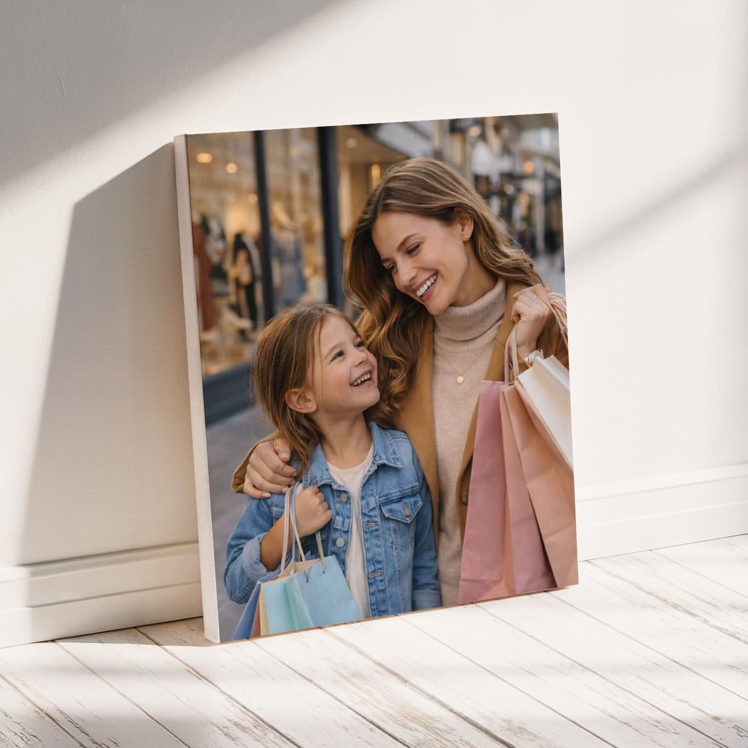 Toile Photo Personnalisée Marraine – Cadeau Marraine Original