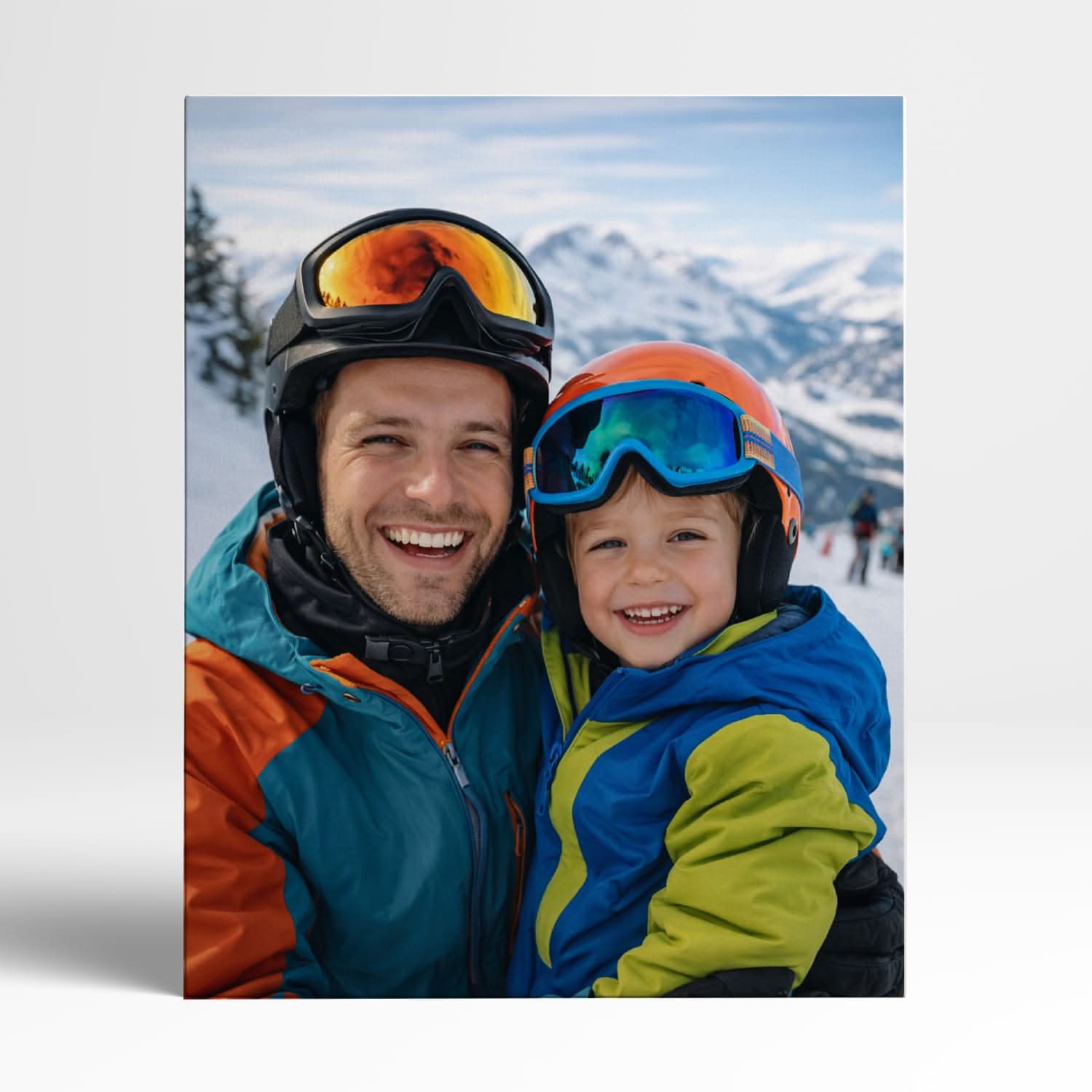 Toile Photo Personnalisée Parrain – Cadeau Parrain Original
