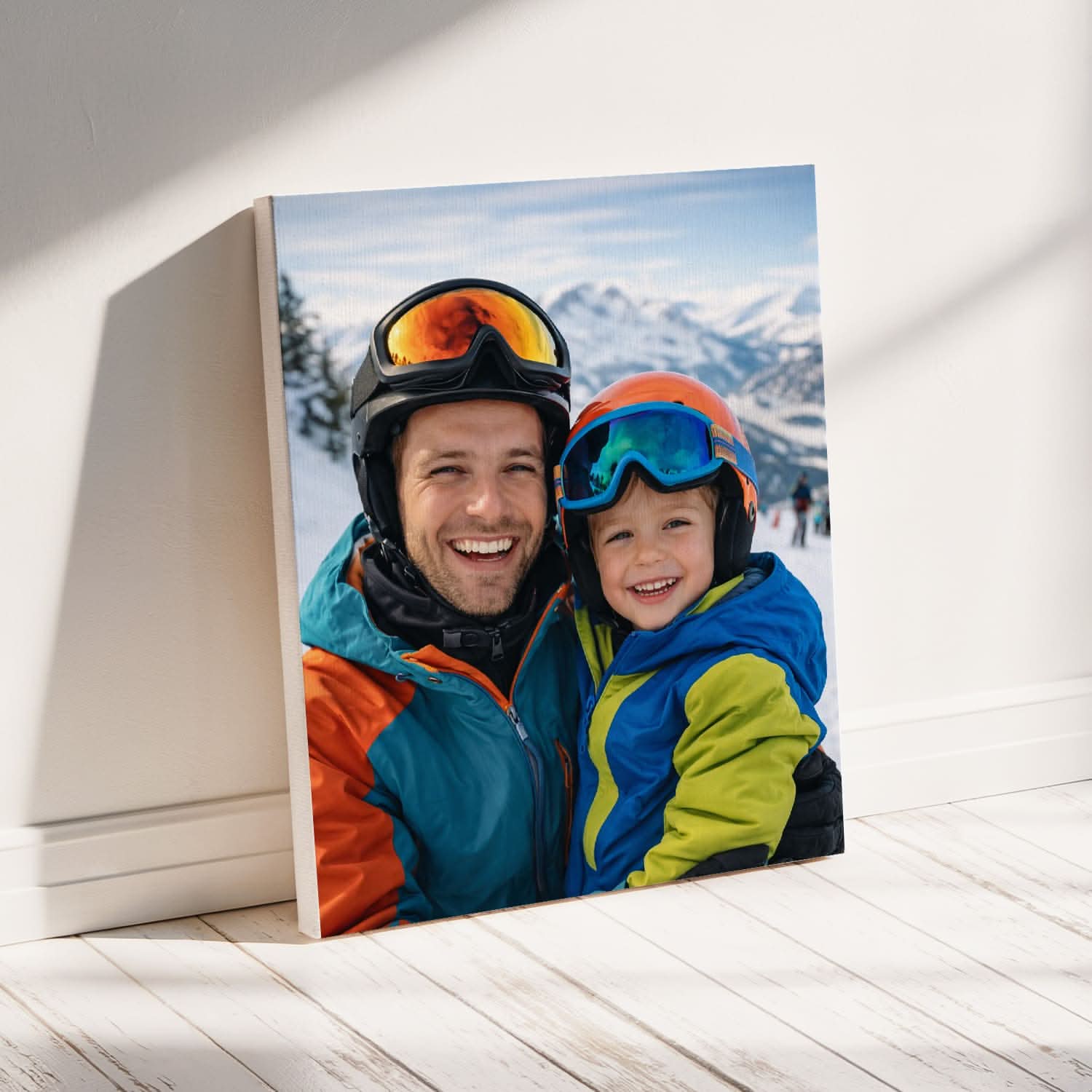 Toile Photo Personnalisée Parrain – Cadeau Parrain Original