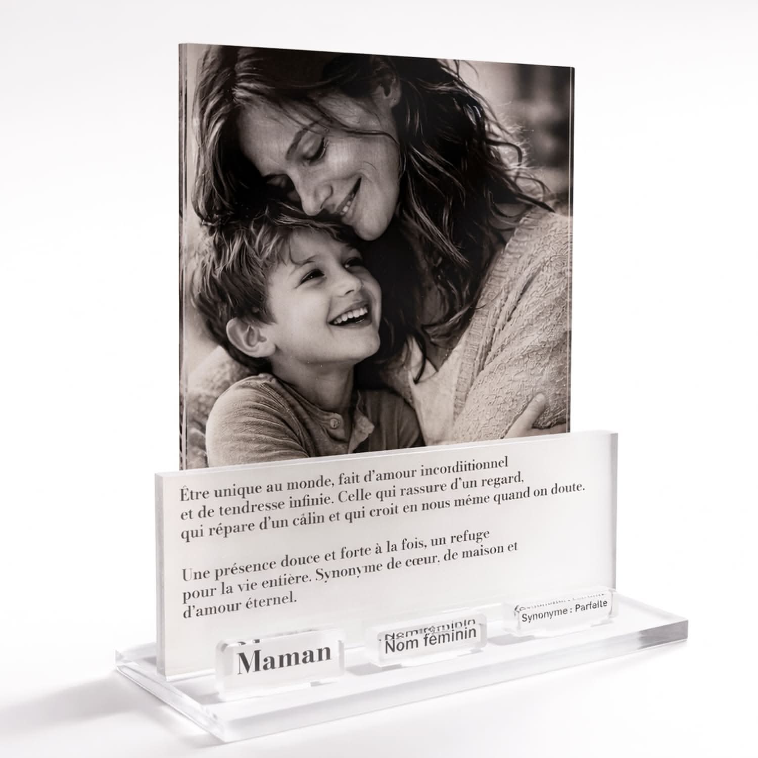 UniKit Définition Personnalisée 3D – Cadeau Fête des Mères Original