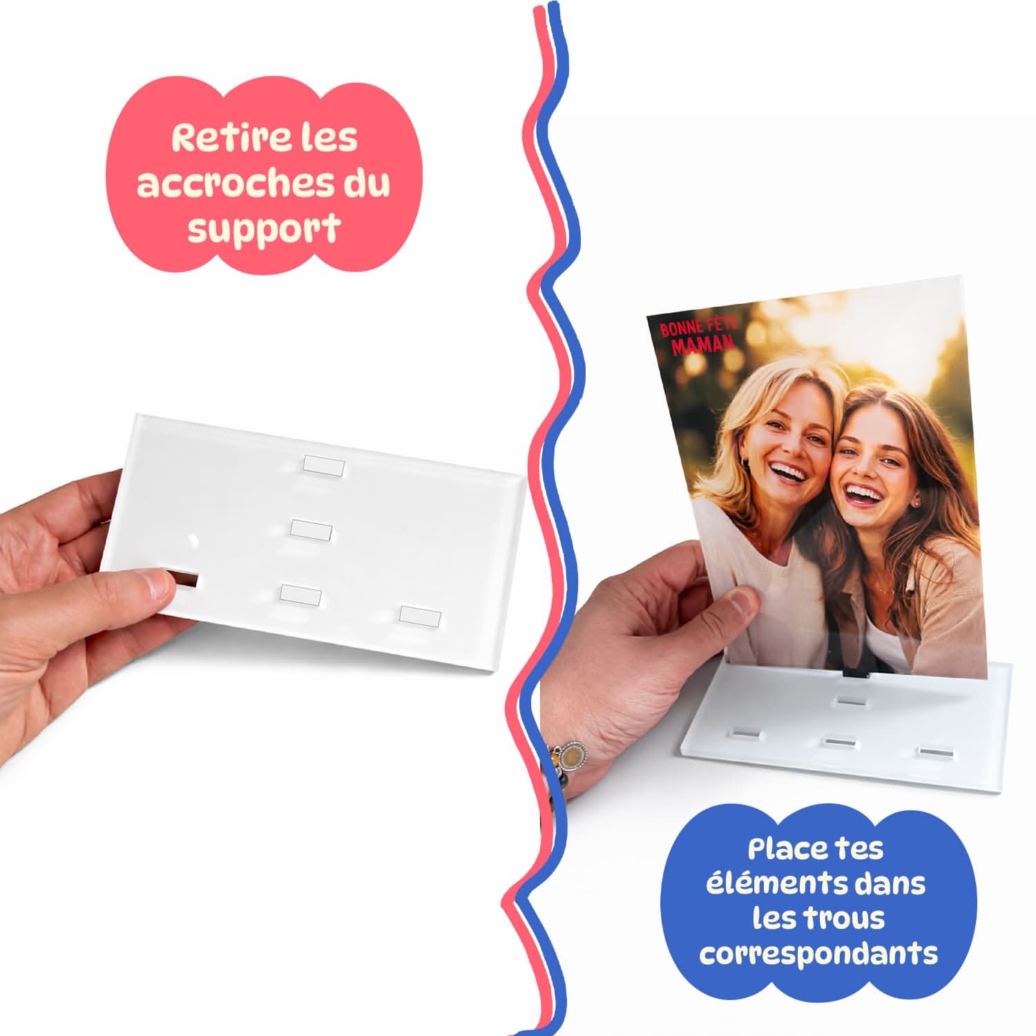UniKit Musique Personnalisée 3D – Photo & Chanson – Cadeau Fête des Mères