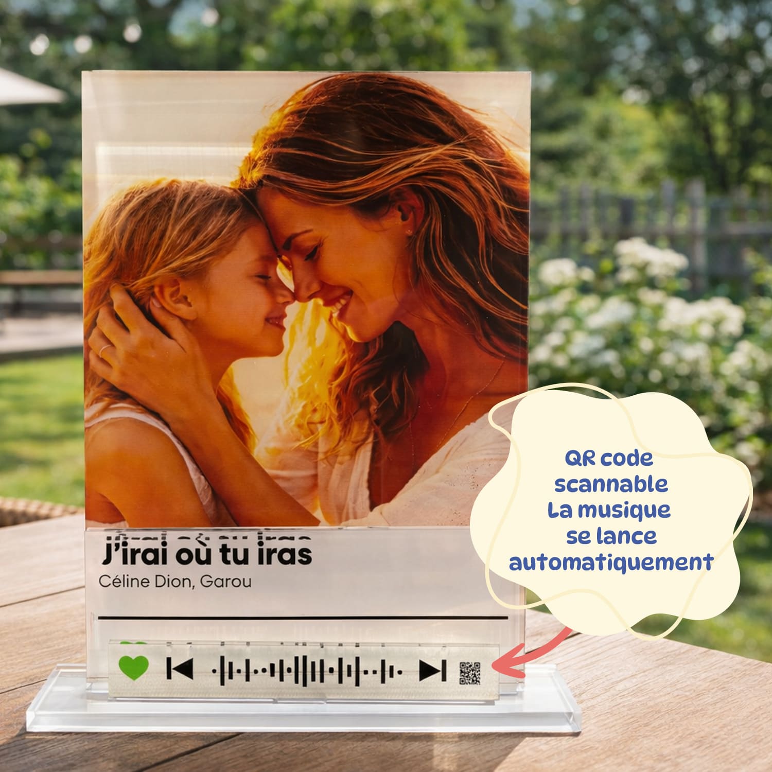 UniKit Musique Personnalisée 3D – Photo & Chanson – Cadeau Fête des Mères