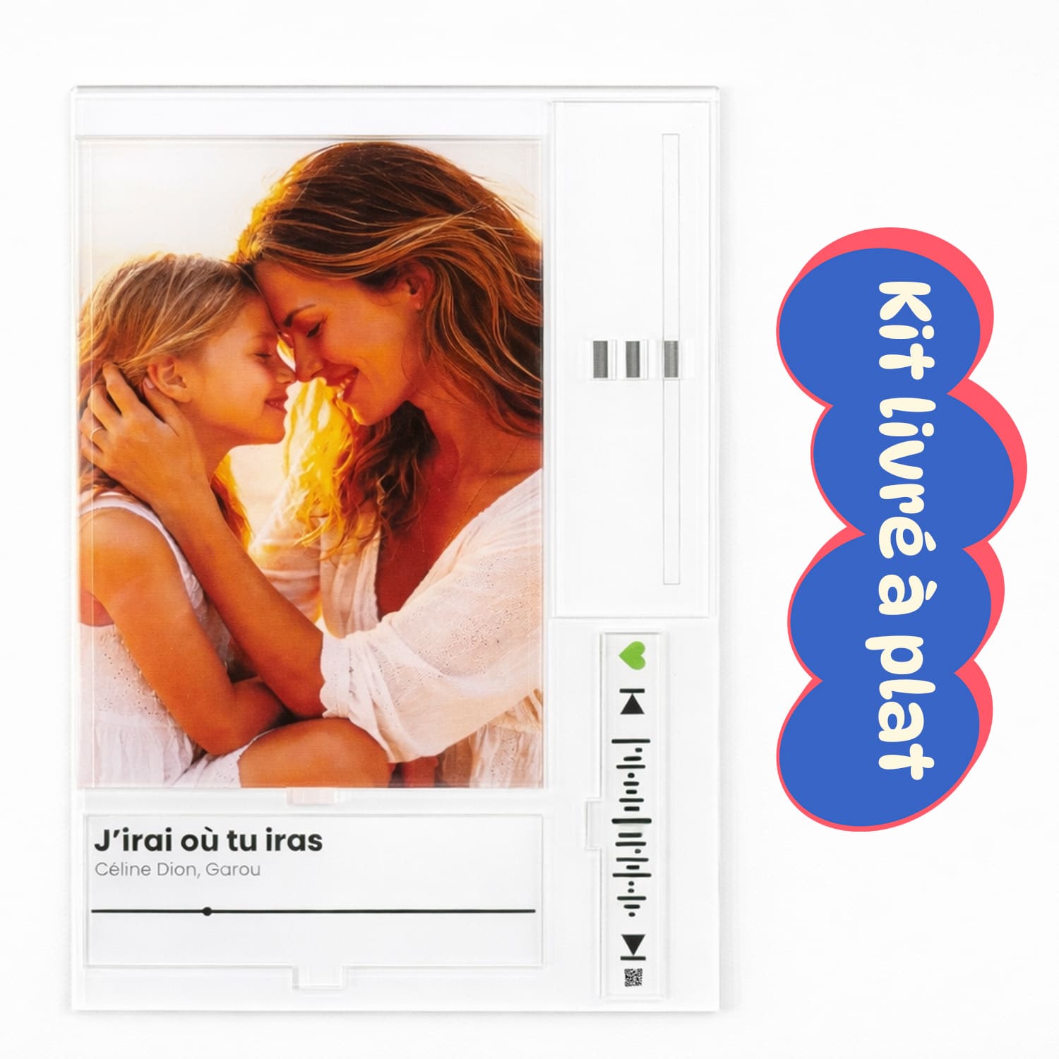 UniKit Musique Personnalisée 3D – Photo & Chanson – Cadeau Fête des Mères