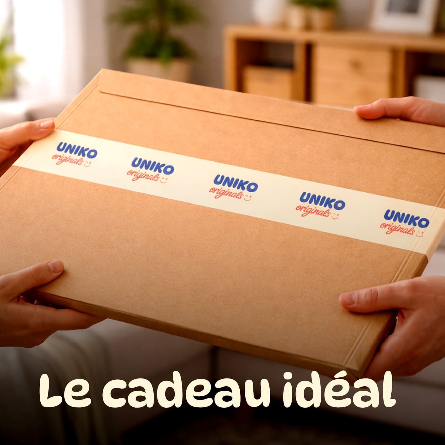 Toile Personnalisée Chanson – Photo Couple avec Lecteur Musical – Cadeau Romantique Unique