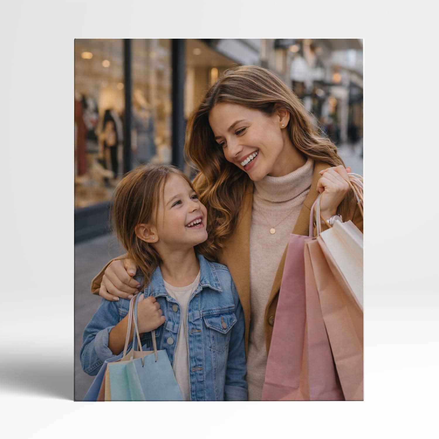 Toile Photo Personnalisée Marraine – Cadeau Marraine Original