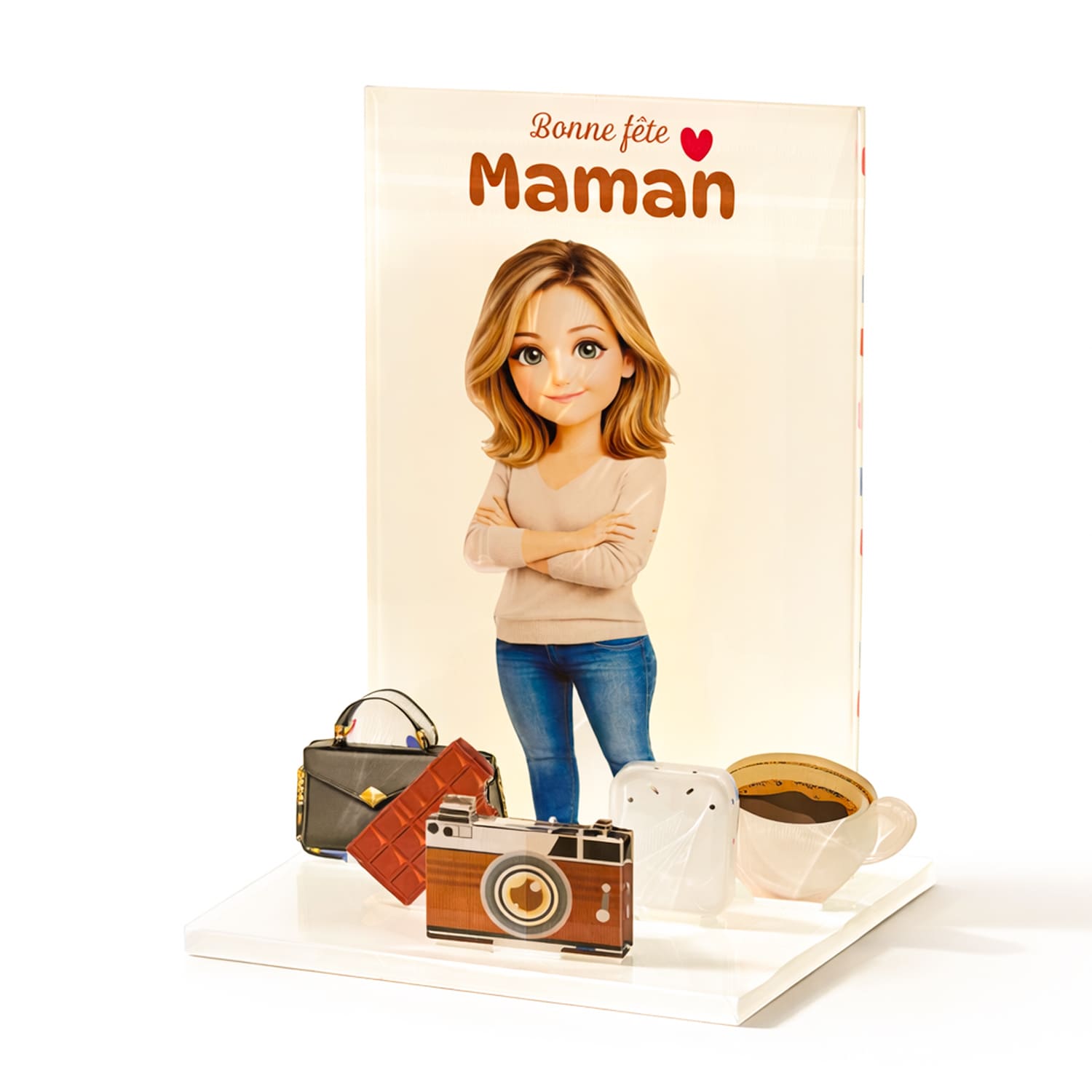 UniKit Starter Pack Personnalisé 3D – Figurine à Son Image – Cadeau Fête des Mères
