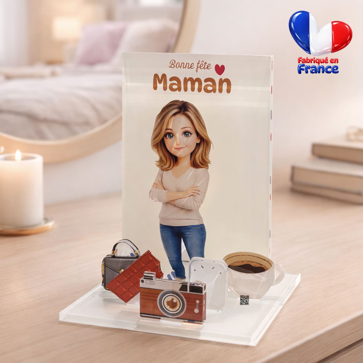 UniKit Starter Pack Personnalisé 3D – Figurine à Son Image – Cadeau Fête des Mères