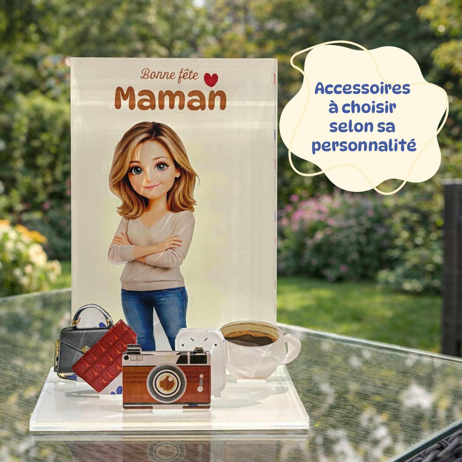 UniKit Starter Pack Personnalisé 3D – Figurine à Son Image – Cadeau Fête des Mères